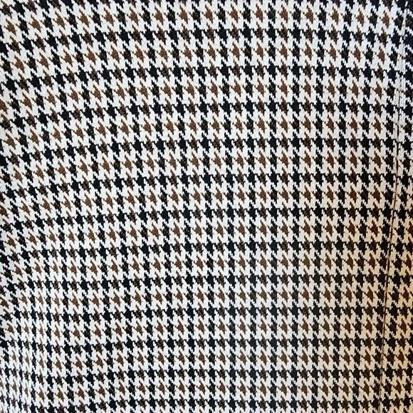 NEW Maurices Women's Double Breasted Blazer Jacket Houndstooth Tan/Brown Size XL - Picture 14 of 15